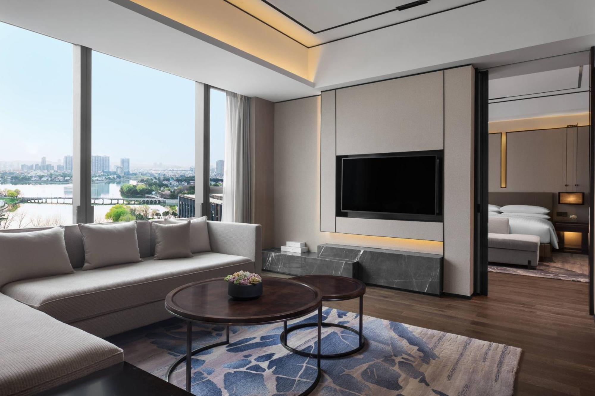 Marriott Nanjing South Hotel Exteriér fotografie