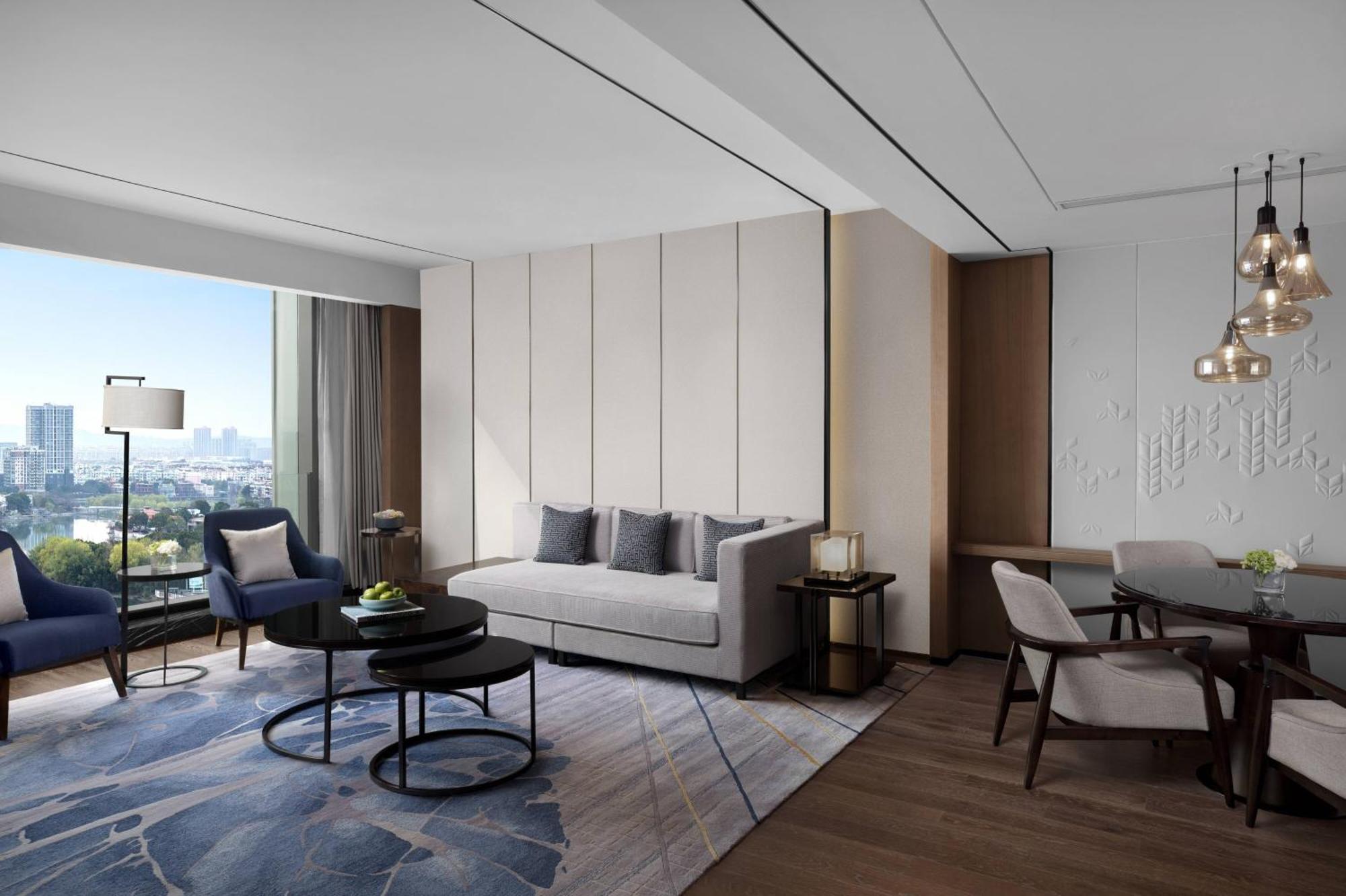 Marriott Nanjing South Hotel Exteriér fotografie