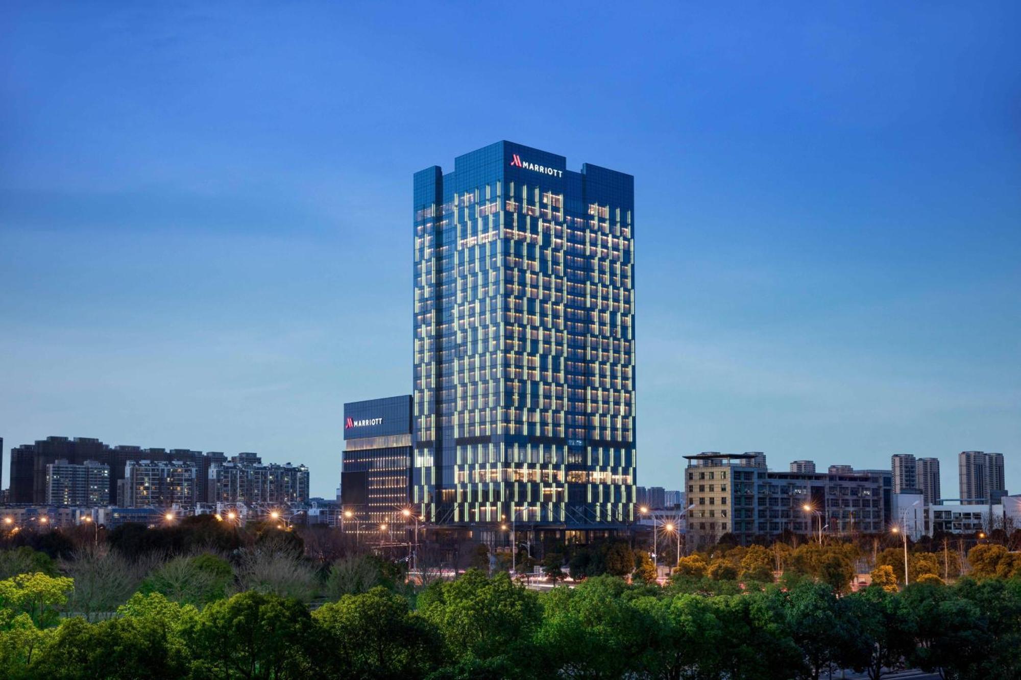 Marriott Nanjing South Hotel Exteriér fotografie