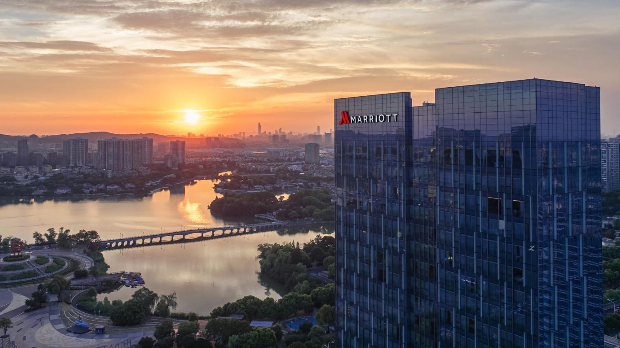 Marriott Nanjing South Hotel Exteriér fotografie